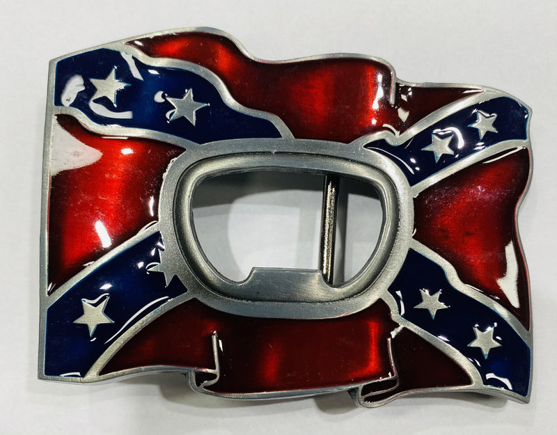 Belt Buckle Flag  bottle opener