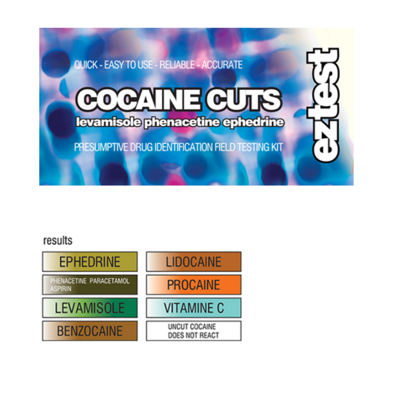 EZ Test Tube For Adulterated Cocaine Cuts Test Kit