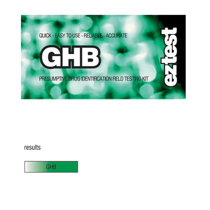 EZ Test Tube For GHB Test Kit