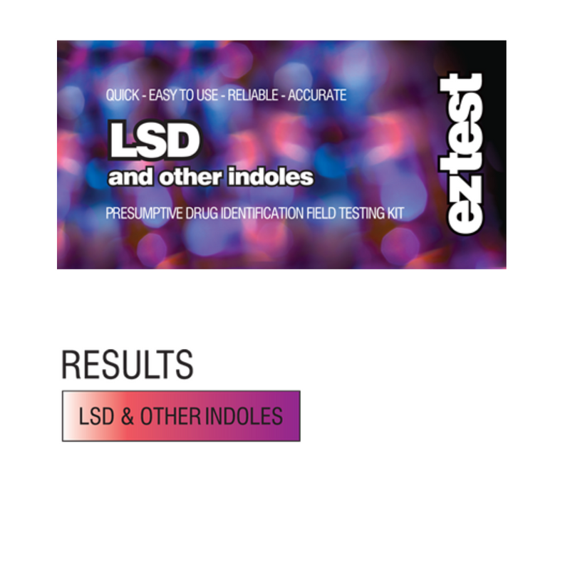 EZ Test Tube For LSD & Other Indoles Test Kit