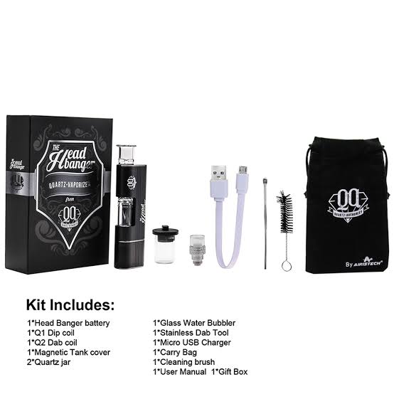 Head Banger Quartz Herb Vaporizer Airistech