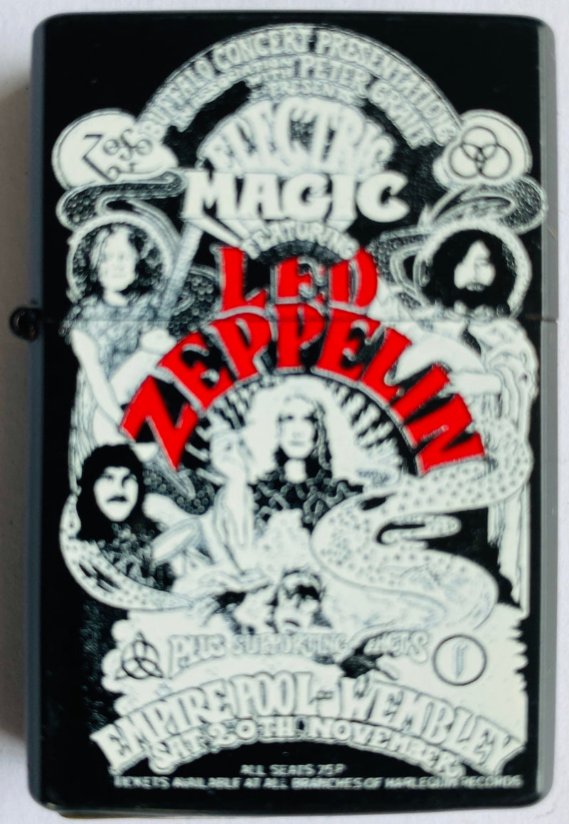 Led Zeppelin Electric Magic Zippo Lighter look alike  Official Licensed Merchandise