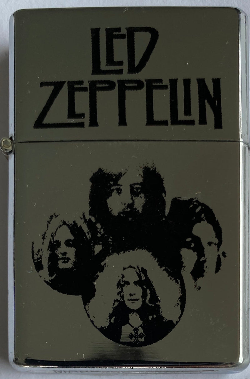 Led Zeppelin Four faces Zippo Lighter look alike Official Licensed Merchandise