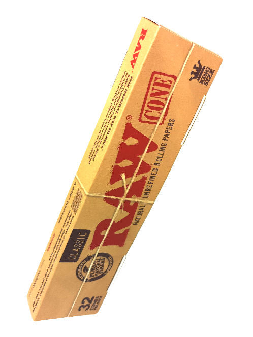 RAW Classic King Size Cones 1=32pack 2190 Agung