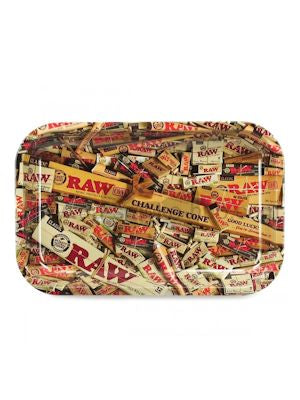 RAW Mix Mini Metal Rolling Tray 2413M Agung