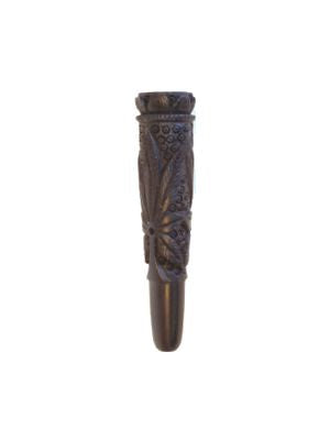 Small Carved Ebony Pipe 1658 Agung