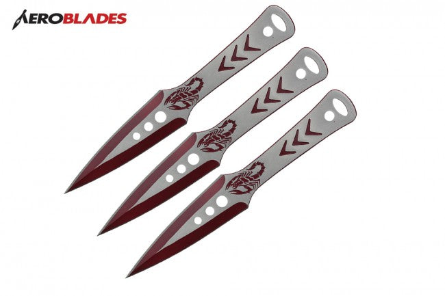 Throwing Knives Aeroblades Set Of 3 D4