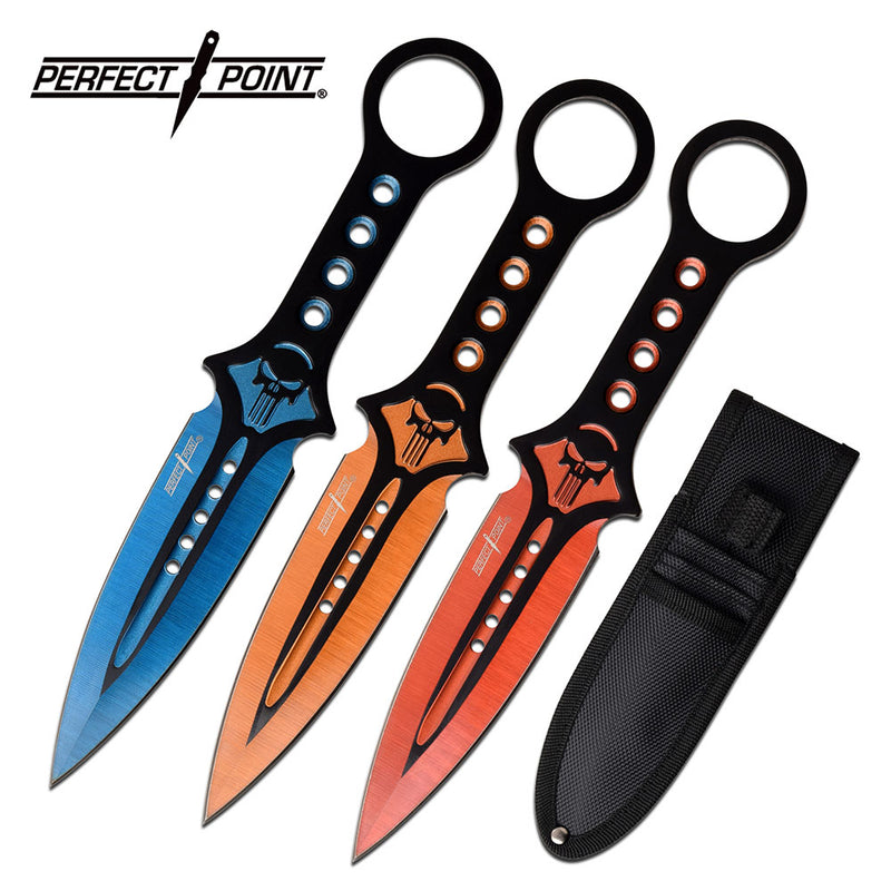 Throwing Knives Perfect Point 190mm Set Of 3 M345