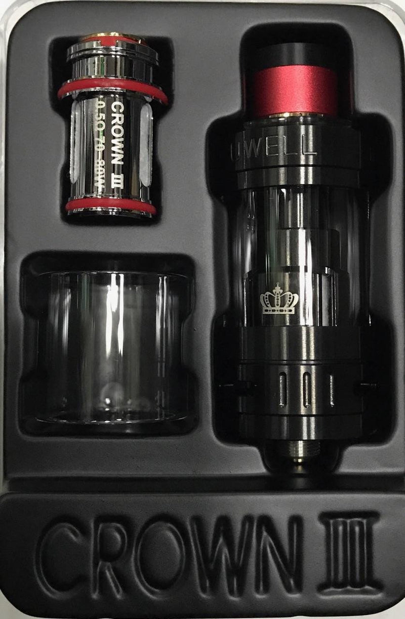 UWELL Crown 3 Atomizer Black red