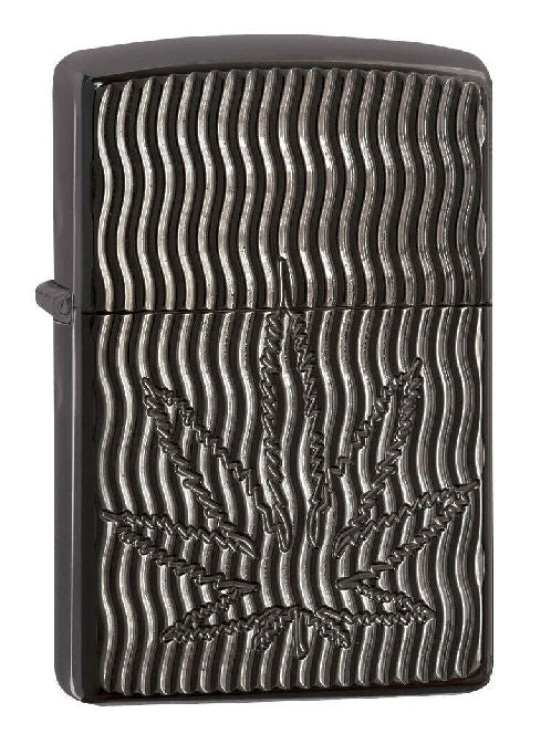 Zippo Brite Cut Leaf 2538 Agung