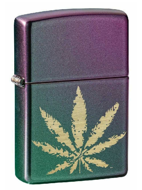 Zippo Iridescent Leaf 2531 Agung